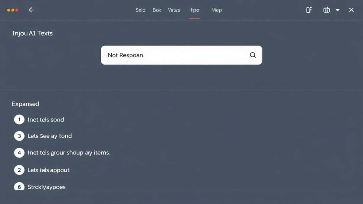 Modern online AI writing tool interface showing text input and expansion options