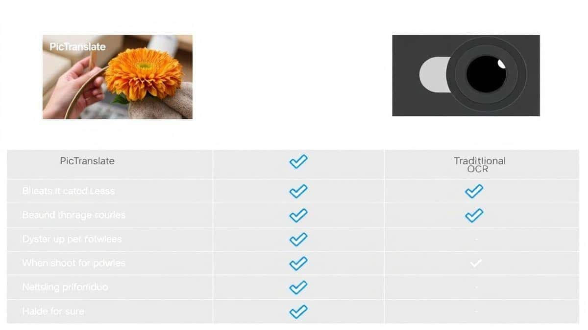 Visual comparison showing features of different AI writing tools